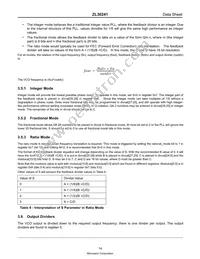 ZL30241LDG1 Datasheet Page 14