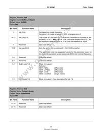 ZL30241LDG1 Datasheet Page 22