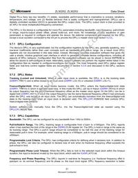 ZL30252LDG1 Datasheet Page 21