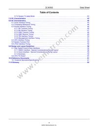 ZL30302GAG2 Datasheet Page 4