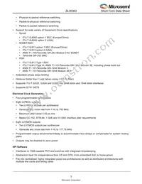 ZL30363GDG2003Y Datasheet Page 3
