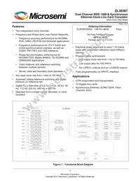 ZL30367GDG2003N Datasheet Cover