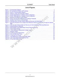ZL30407QCG1 Datasheet Page 4