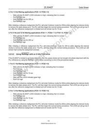 ZL30407QCG1 Datasheet Page 15