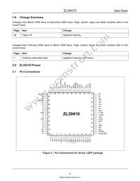 ZL30410QCG1 Datasheet Page 5