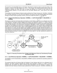 ZL30410QCG1 Datasheet Page 20