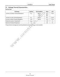 ZL40212LDG1 Datasheet Page 19