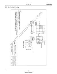 ZL40212LDG1 Datasheet Page 20