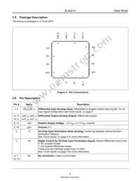 ZL40213LDF1 Datasheet Page 4