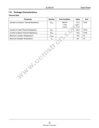 ZL40218LDG1 Datasheet Page 20