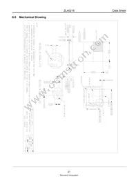 ZL40218LDG1 Datasheet Page 21