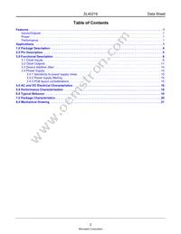 ZL40219LDG1 Datasheet Page 2