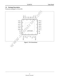 ZL40219LDG1 Datasheet Page 4