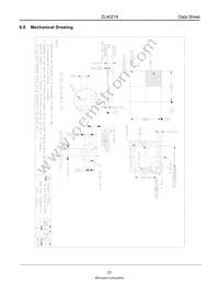 ZL40219LDG1 Datasheet Page 21