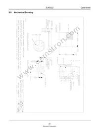 ZL40222LDF1 Datasheet Page 22