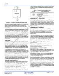 ZL6100ALBF Datasheet Page 15