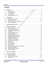 ZL9024MAIRZ Datasheet Page 2