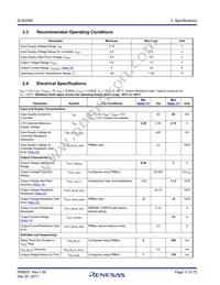 ZL9024MAIRZ Datasheet Page 11