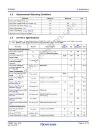 ZL9024MAIRZ-T1 Datasheet Page 11