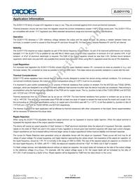 ZLDO1117QK50TC Datasheet Page 7