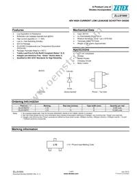 ZLLS1000TC Datasheet Cover