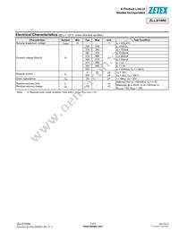 ZLLS1000TC Datasheet Page 3