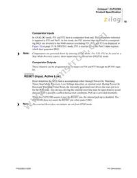ZLP32300P4032C Datasheet Page 22
