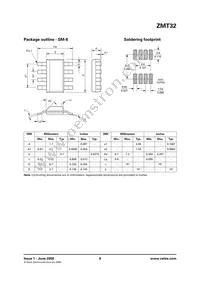 ZMT32TA Datasheet Page 9