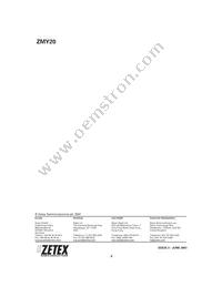 ZMY20TC Datasheet Page 8