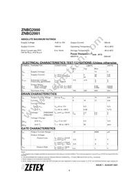 ZNBG2000X10TA Datasheet Page 2