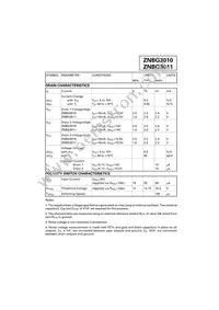ZNBG3010Q16TC Datasheet Page 3