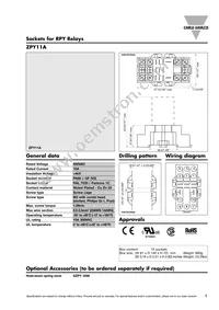 ZPY11A Datasheet Cover