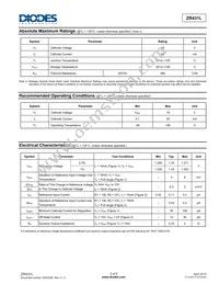 ZR431LF02TC Datasheet Page 3