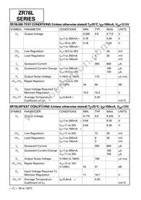 ZR78L052GTA Datasheet Page 10