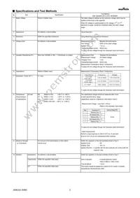 ZRB157R61C225KE11D Datasheet Page 2