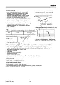 ZRB15XR61A106ME01D Datasheet Page 15