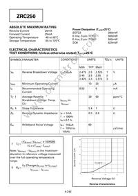 ZRC250A03STZ Datasheet Page 2