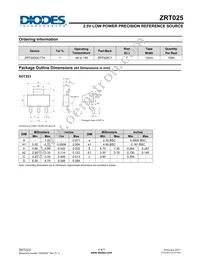 ZRT025GC1TA Datasheet Page 4