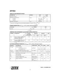 ZRT062GC2TC Datasheet Page 2