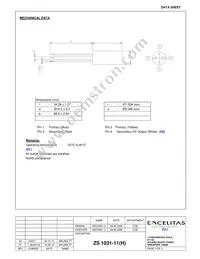 ZS1031-11(H) Datasheet Cover
