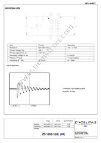 ZS1052-1(H) Datasheet Page 2