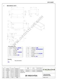 ZS1052 S HT(H) Datasheet Cover
