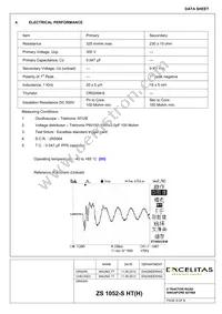 ZS1052 S HT(H) Datasheet Page 3
