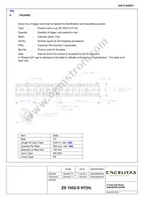 ZS1052 S HT(H) Datasheet Page 5