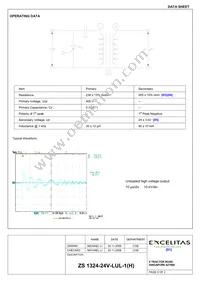ZS1324-24V LUL1(H) Datasheet Page 2