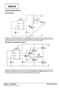 ZSD100N8TA Datasheet Page 6