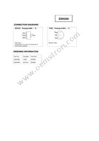 ZSH330N8TA Datasheet Page 5