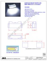 ZSM-S2808-W Datasheet Cover