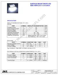 ZSM-S2808-W Datasheet Page 2