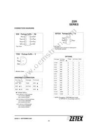 ZSR1200GTA Datasheet Page 15